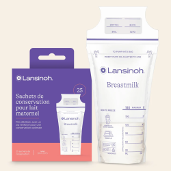 Lansinoh Sachets de conservation de lait maternel X25