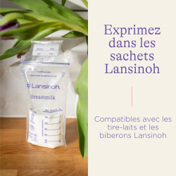 Lansinoh Sachets de conservation de lait maternel X25