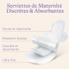 Lansinoh Serviettes de maternité 0-2 semaines post accouchement