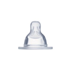 MAM - Tétine anatomique - Débit 3 - Rapide - Silicone X2