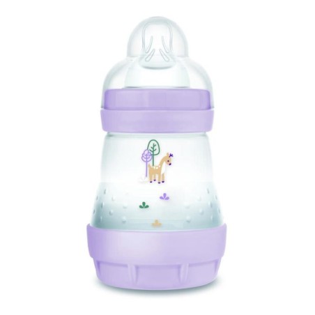 MAM - Biberon Easy Start / Anti-Colique - 160ml - Lilas - Tétine Débit 1