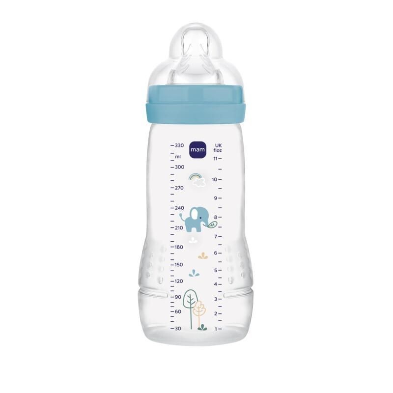 MAM - Biberon Easy Active Ocean 330 ml - Tétine débit X
