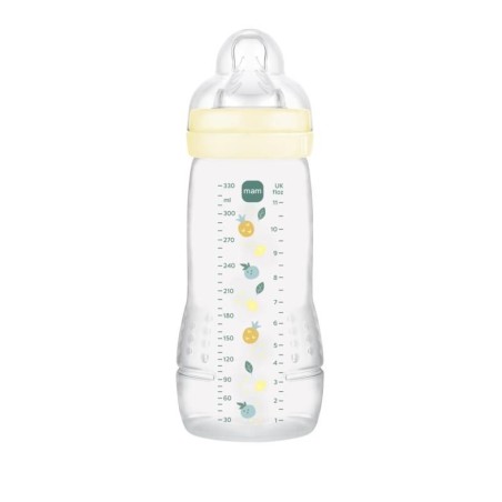 MAM - Biberon Easy Active Pearl 330 ml - Tétine débit X