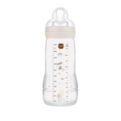 MAM - Biberon Easy Active Sable 330 ml - Tétine débit X