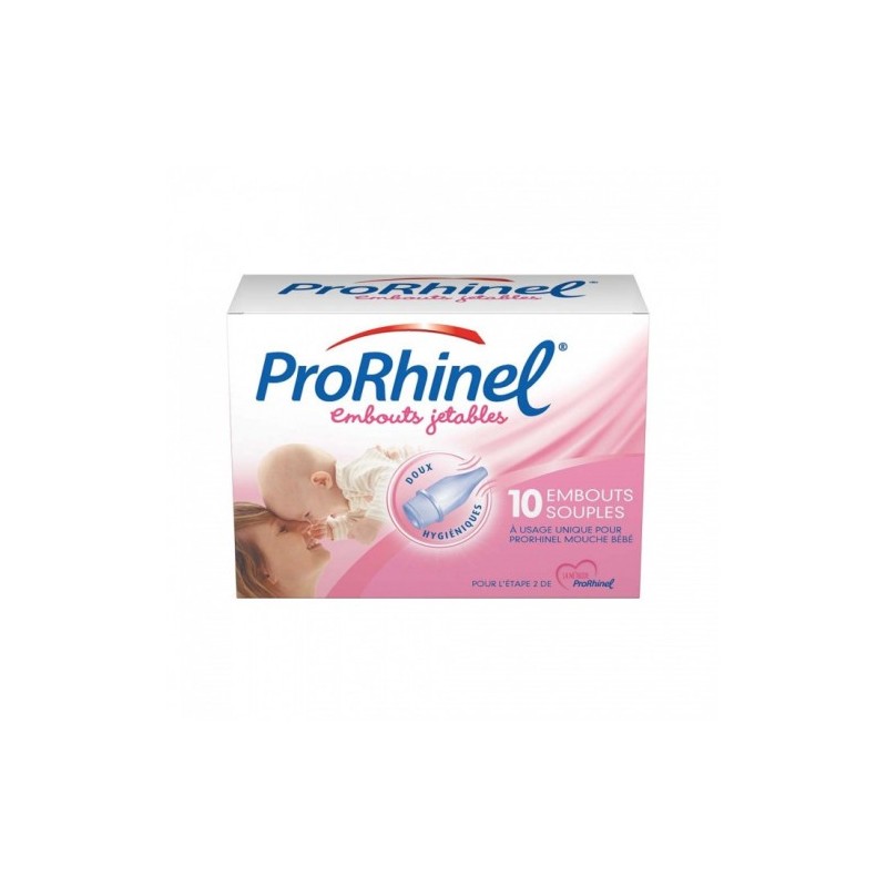 ProRhinel Embouts Jetables pour Mouche Bébé - 10 Embouts