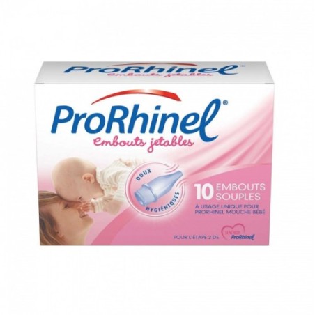 ProRhinel Embouts Jetables pour Mouche Bébé - 10 Embouts
