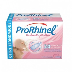ProRhinel Embouts Jetables pour Mouche Bébé - 20 Embouts