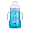 MAM - Biberon de Transition 220 ml - Bec souple antifuite silicone