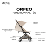 Cybex - Poussette Orfeo Almond Beige