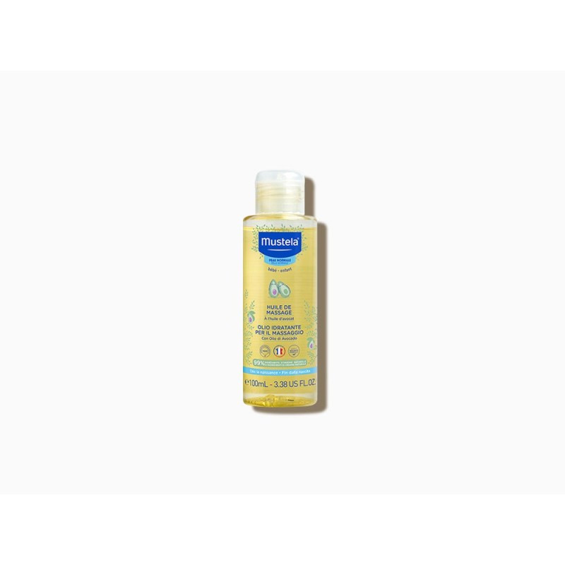 MUSTELA - Huile de massage à l'huile d'avocat 100 ml
