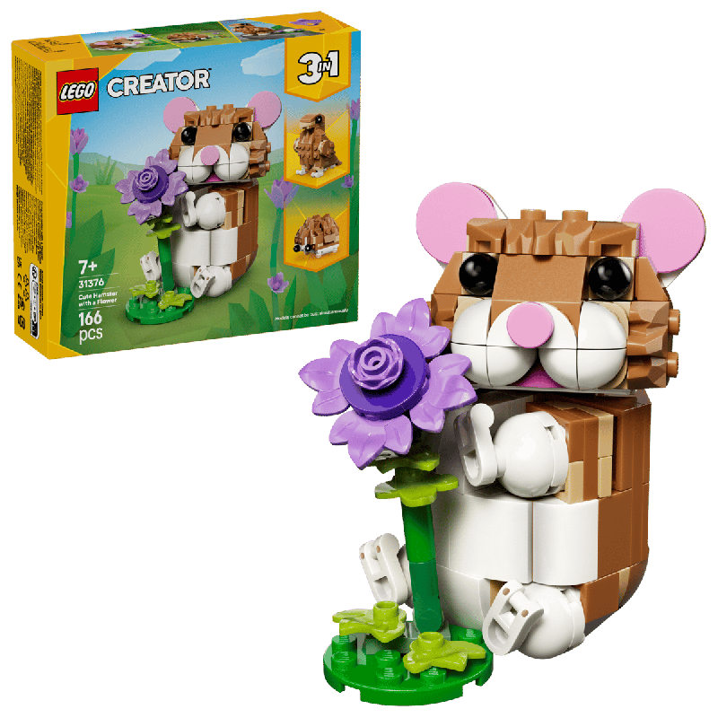 LEGO Creator - l'Adorable Hamster et la Fleur