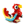 LEGO Creator - Le dragon rouge
