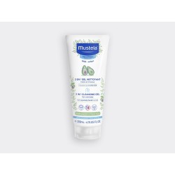MUSTELA - Gel Nettoyant 2 en 1 Bébé à l'avocat BIO