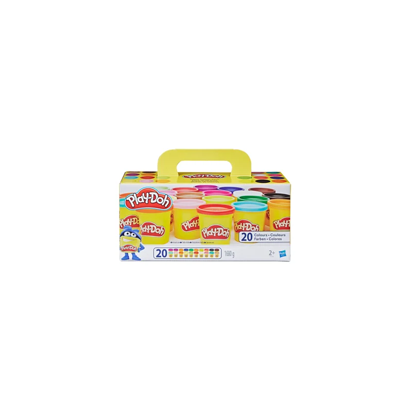 Play-Doh - Coffret de 20 Pots de Pâte à Modeler
