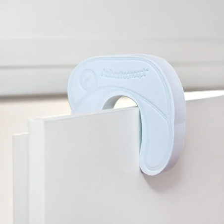Amortisseur de porte en mousse Blanc