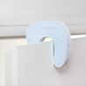 Amortisseur de porte en mousse Blanc
