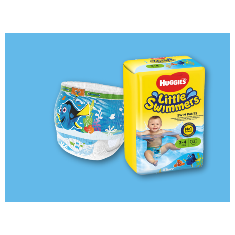 Huggies® Little Swimmers® - Culottes de bain - 3-4
