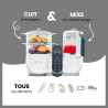 Babymoov - Pack batch cooking Nutribaby(+) & 3 Babybols 250mL Blanc