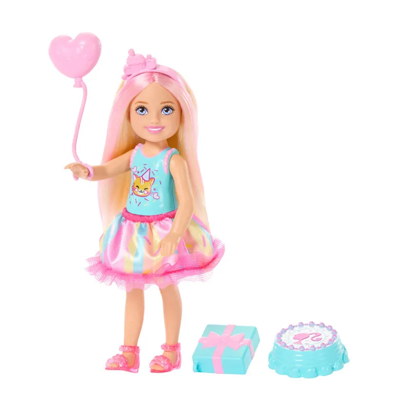 Barbie - Coffret Poupée Chelsea Fête son Anniversaire