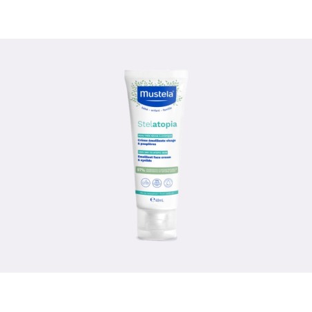 MUSTELA - Stelatopia Crème émolliente visage et paupières 40 ml