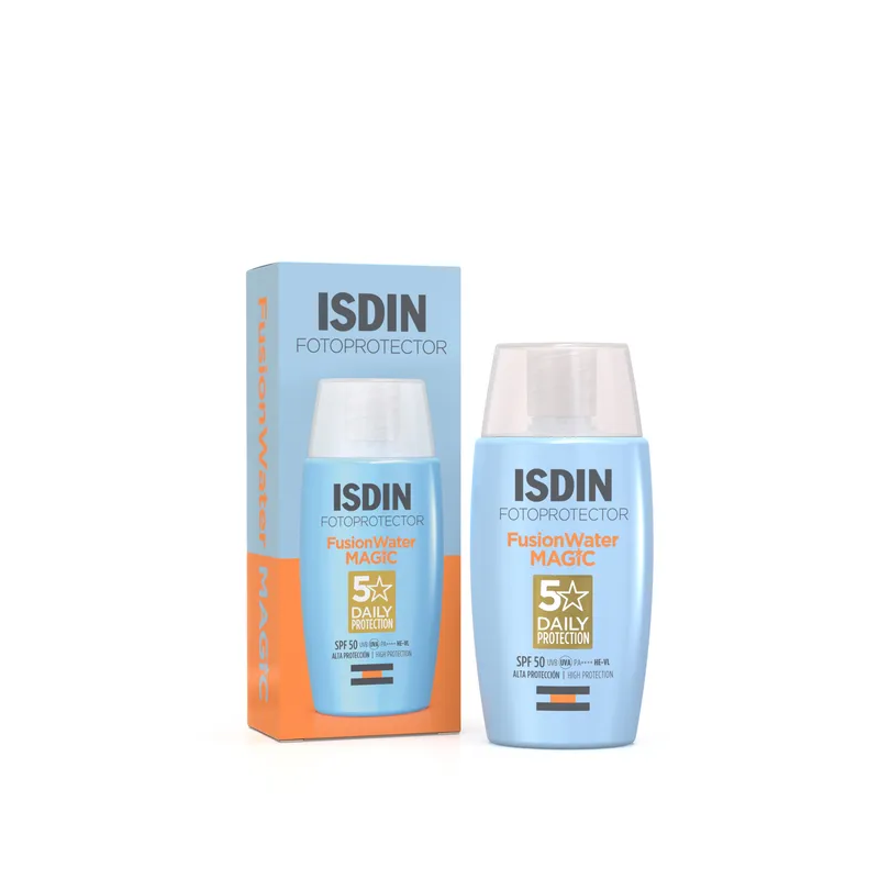 ISDIN - FOTOPROTECTOR PEDIATRICS - SOLAIRE - Fusion Water Hydratation Intense SPF50 - Visage, 50ml