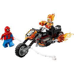 LEGO Marvel - Spider-Man Vs Ghost Rider et Moto