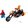 LEGO Marvel - Spider-Man Vs Ghost Rider et Moto