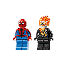 LEGO Marvel - Spider-Man Vs Ghost Rider et Moto
