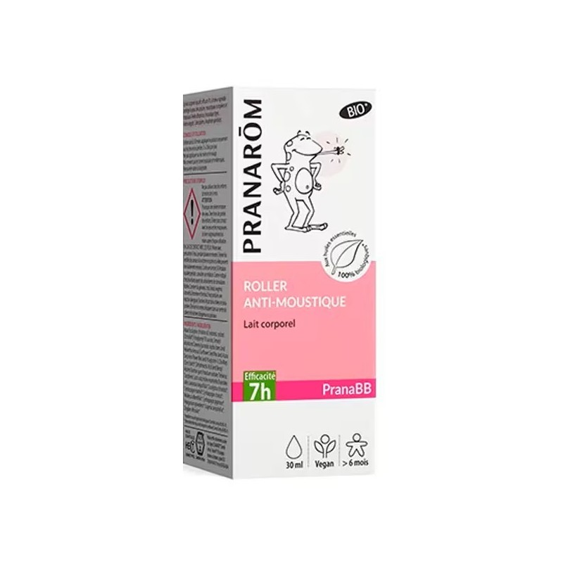 Pranarom PranaBB - Roller Anti-Moustique Lait Corporel 30ml