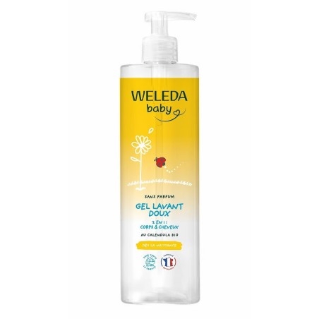 WELEDA - Gel lavant doux Calendula sans parfum