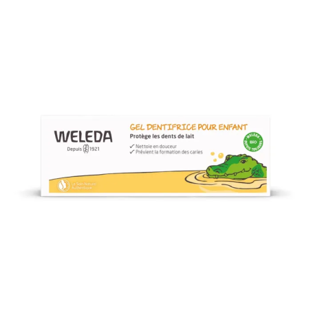 Weleda ORAL CARE - Gel Dentifrice pour Enfant BIO, 50ml