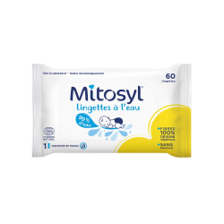 MITOSYL - Lingette à l'Eau - 60 Lingettes
