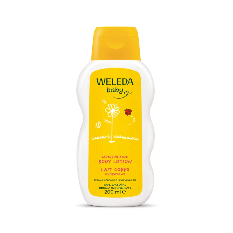 WELEDA - Lait Corporel au Calendula Bio, 200ml