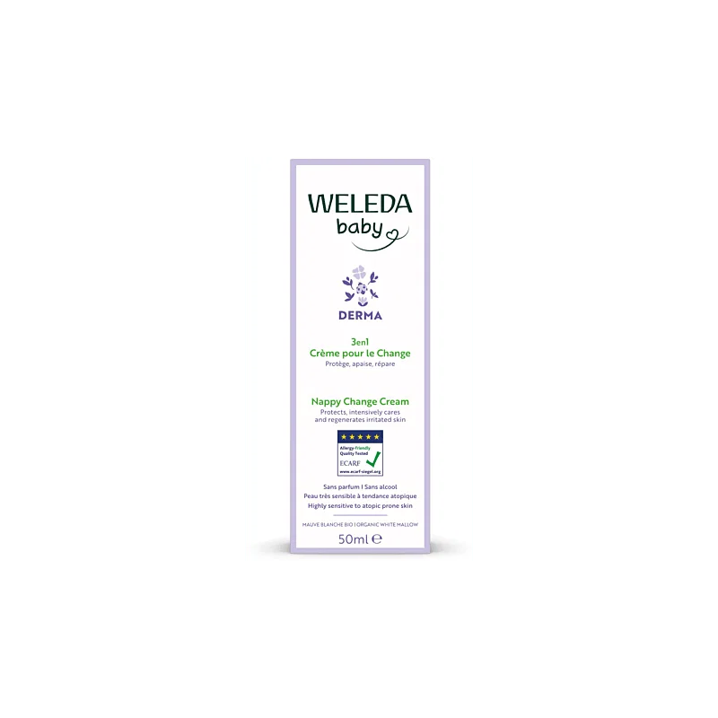 WELEDA - Crème Pour le Change - Peaux Très Sensibles à Tendance Atopique - 50ml