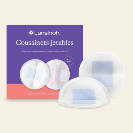 Lansinoh Coussinets d'allaitement jetables X24